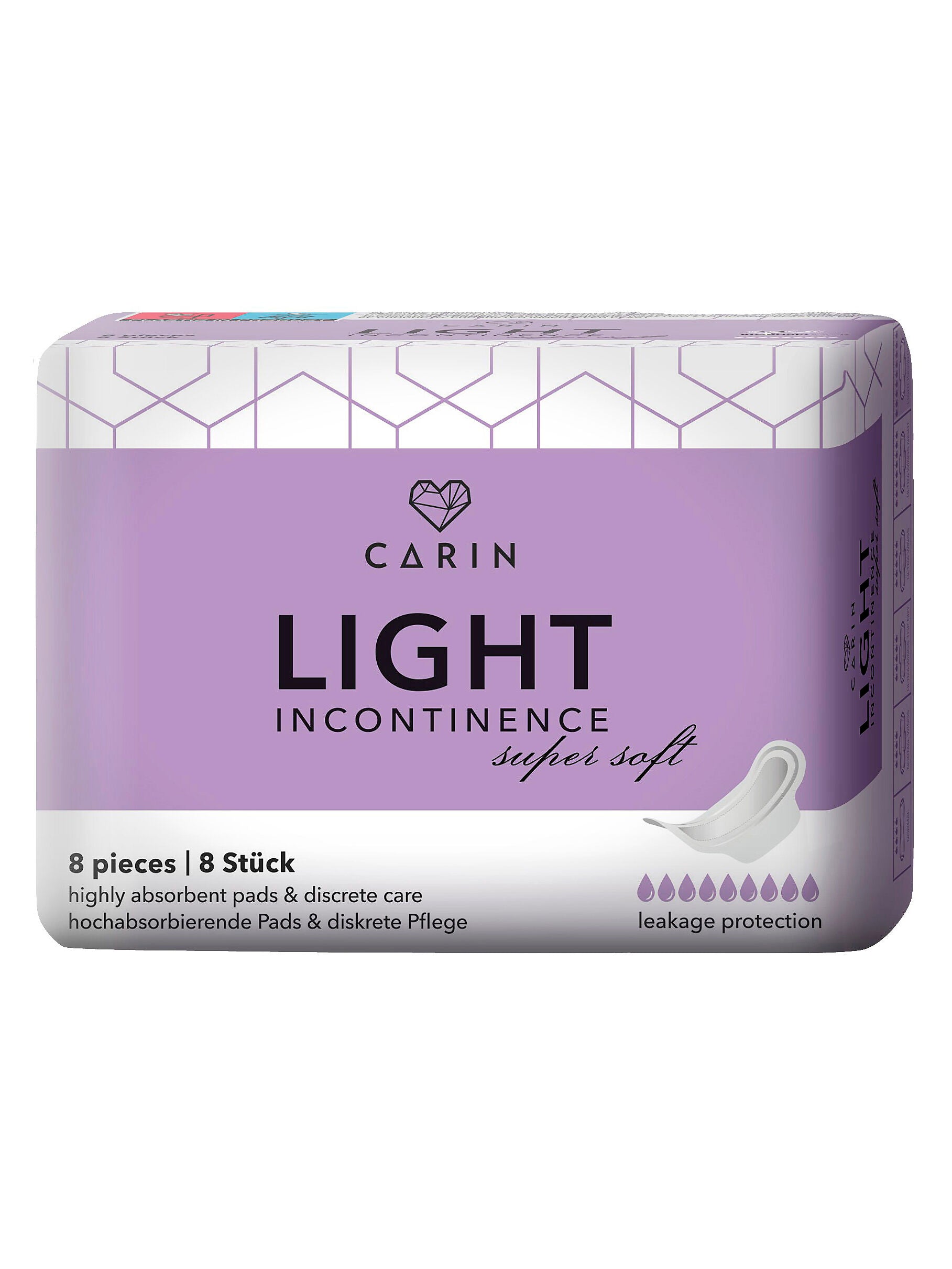 Produktbild von Carin Light Inkontinenzeinlagen, 12er Set