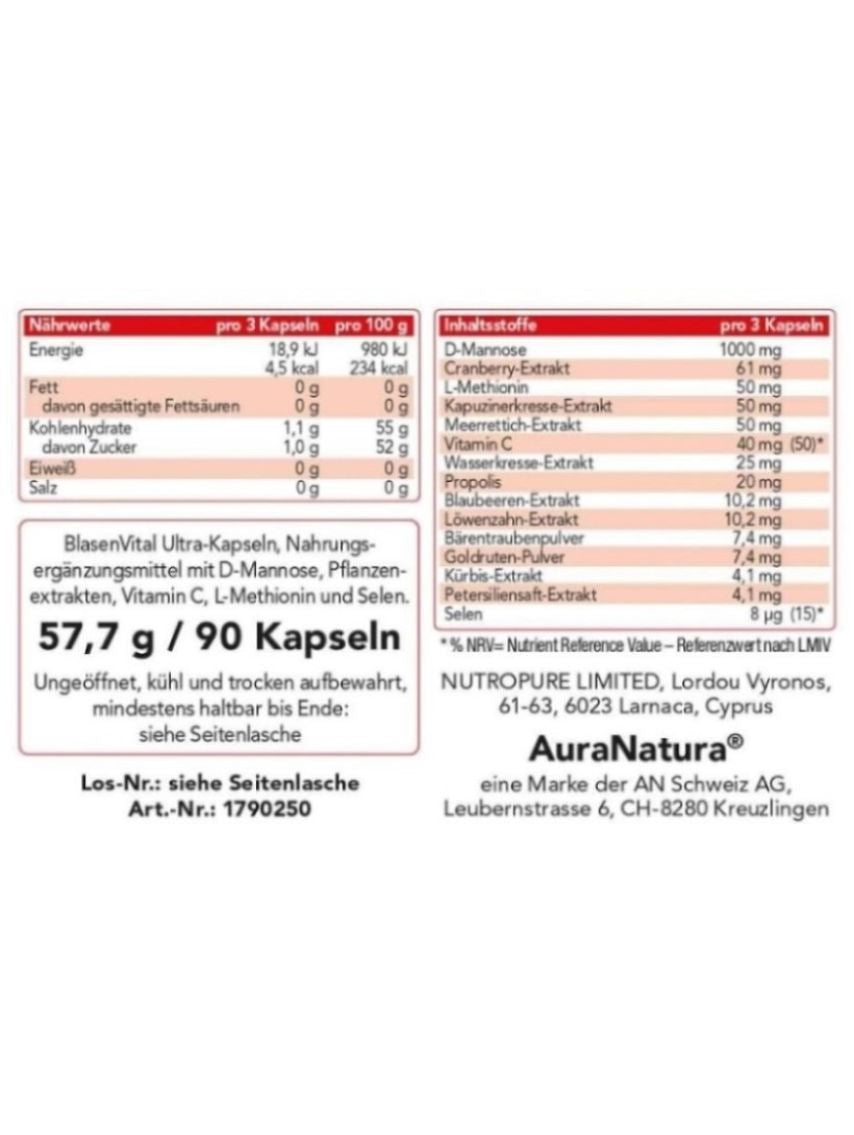 Produktbild von BlasenVital Ultra