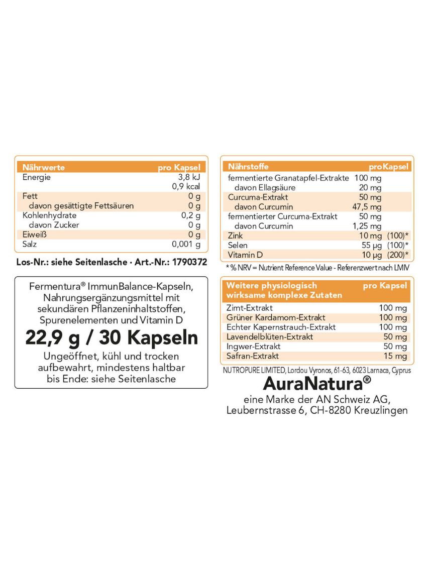 Produktbild von Fermentura® ImmunBalance