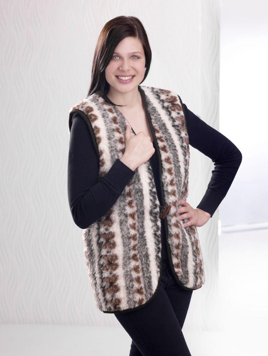 Produktbild von Schurwoll-Wendeweste