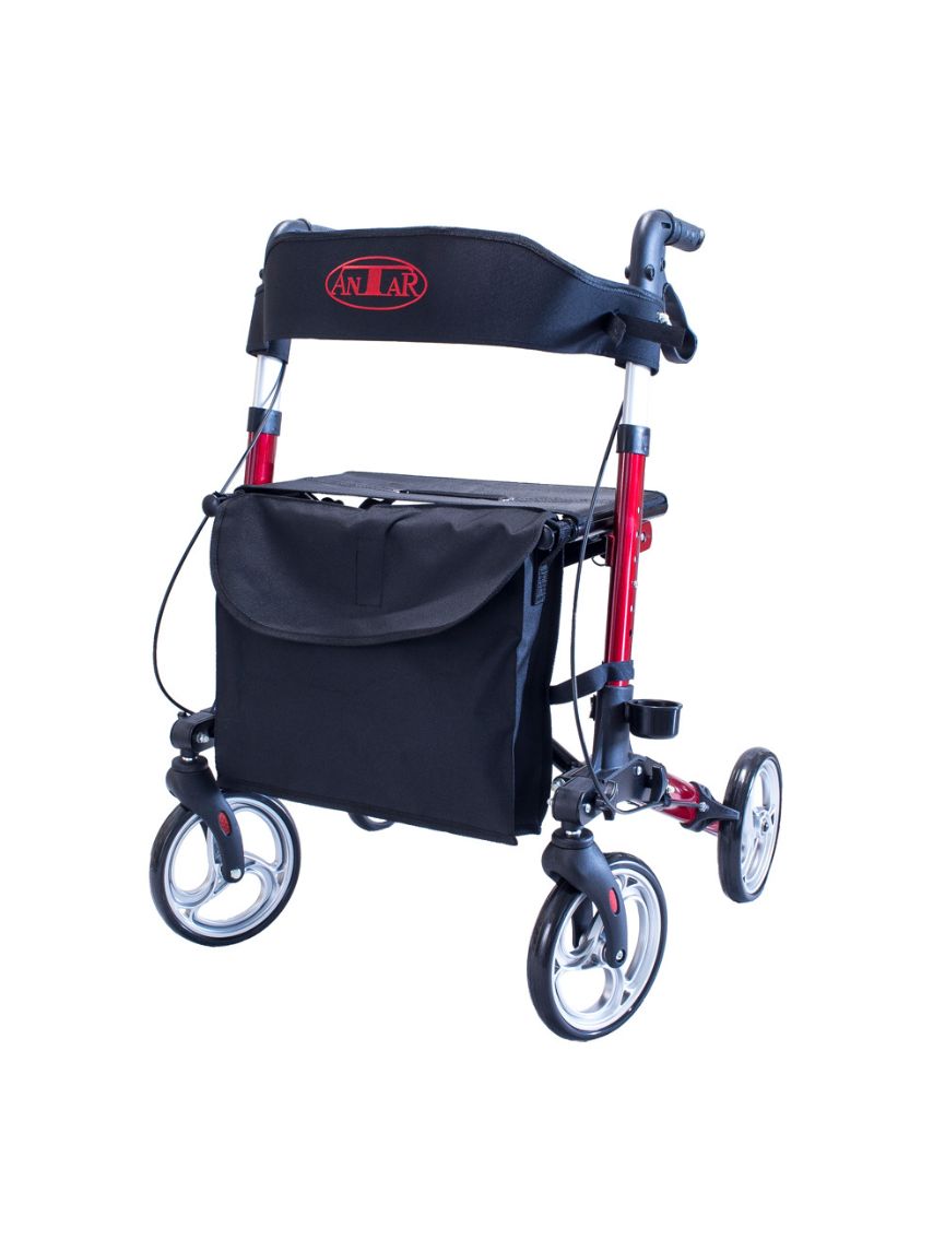 Produktbild von Rollator mit faltbarem Gehstock