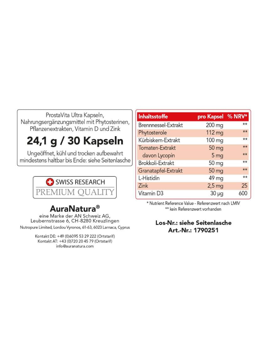 Produktbild von ProstaVita Ultra