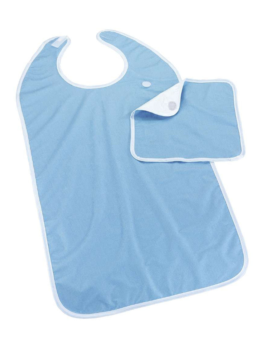 Produktbild von Speiseschürze mit Serviette - Blau