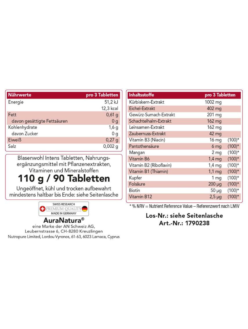 Produktbild von Blasenwohl Intens