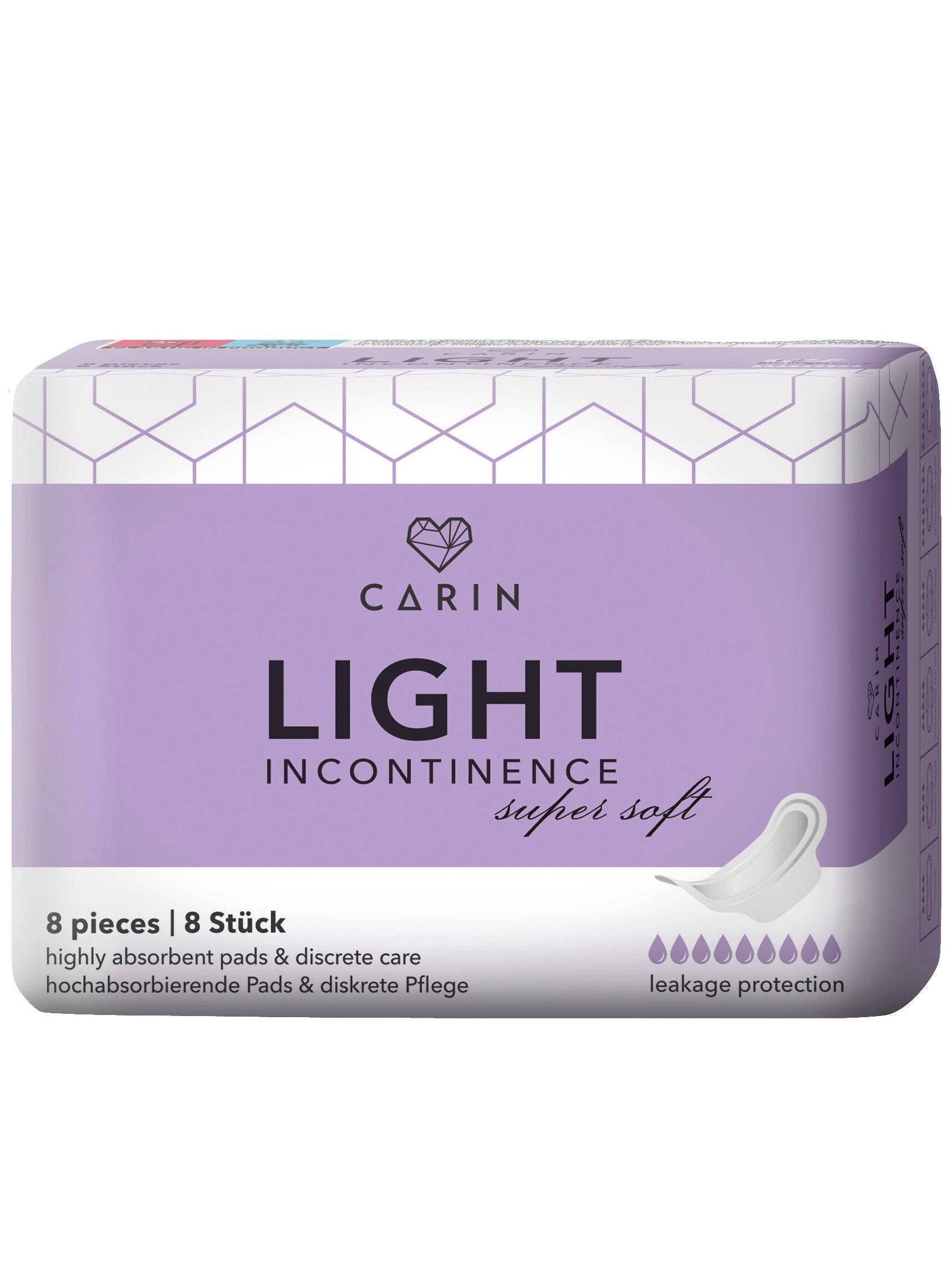 Produktbild von Carin Light Inkontinenzeinlagen, 4er Set