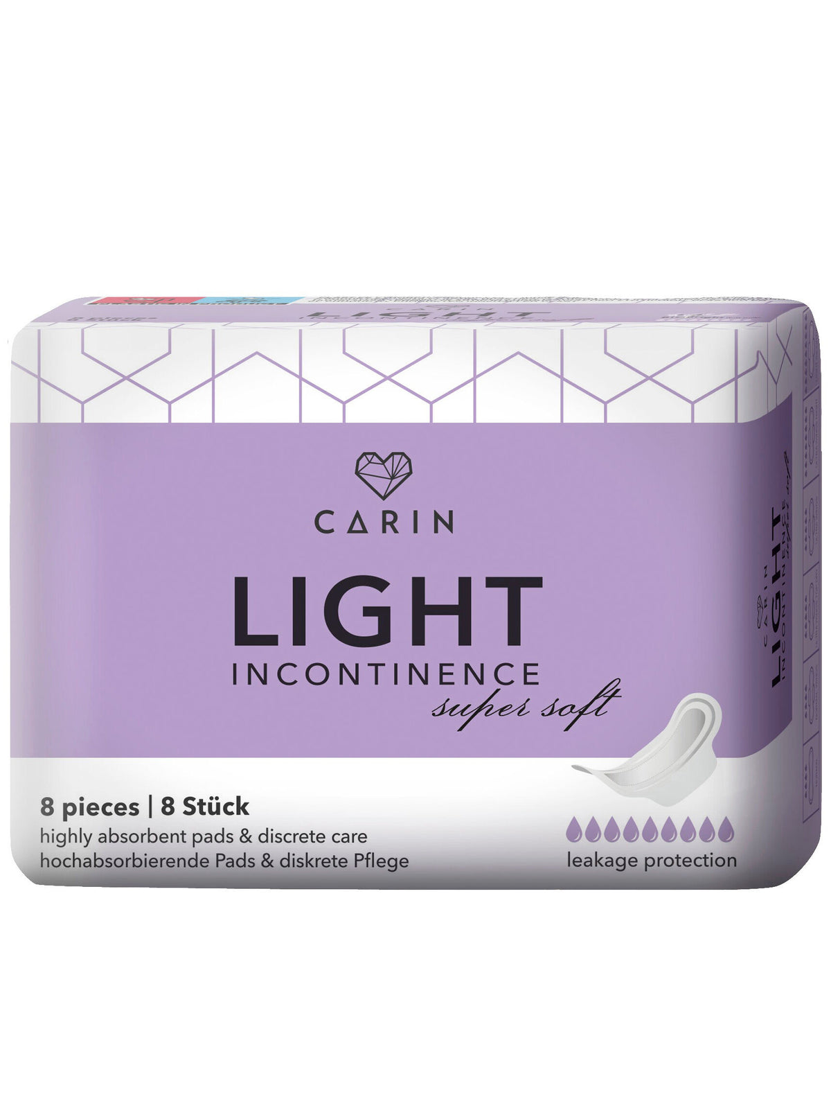 Produktbild von Carin Light Inkontinenzeinlagen, 4er Set