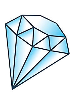 Diamant Nagelfeile, 1 Stück